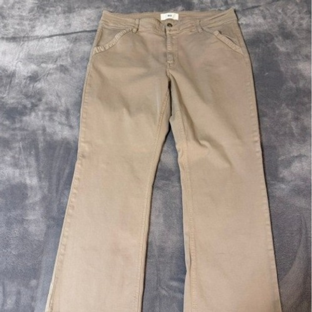 Buckle BKE Pants Mens 33 BKE114S Bootcut Stretch Khaki Chino Casual Cotton Blend